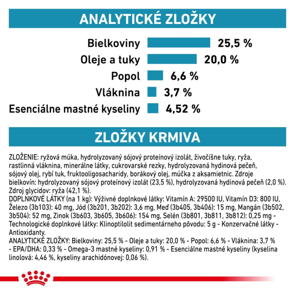 Royal Canin Hypoallergenic granule pro kočky s potravinovými alergiemi 400 g