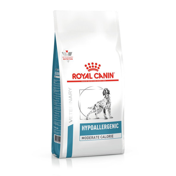 Royal Canin Hypoallergenic Moderate Calorie granule pro psy s potravinovými alergiemi 1,5 kg