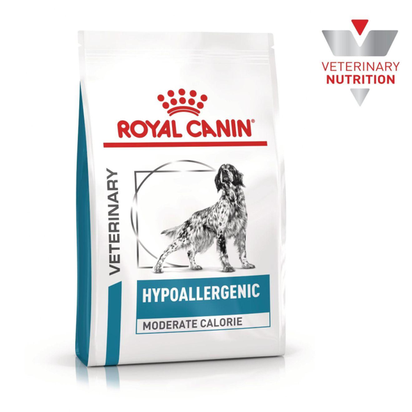 Royal Canin Hypoallergenic Moderate Calorie granule pro psy s potravinovými alergiemi 14 kg