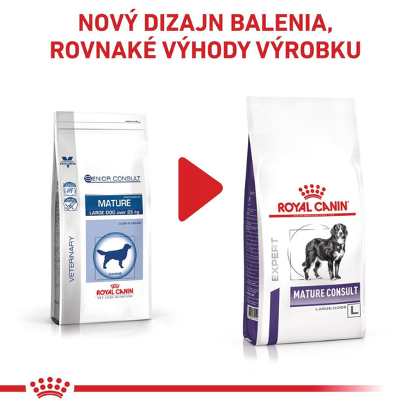 Royal Canin Mature Consult Large Dog granule pro stárnoucí velké psy 14 kg