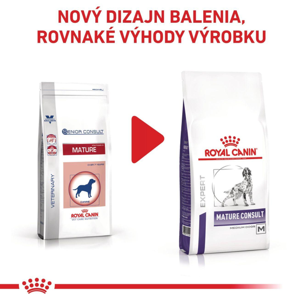 Royal Canin Mature Consult Medium granule pro stárnoucí středně velké psy 3,5 kg