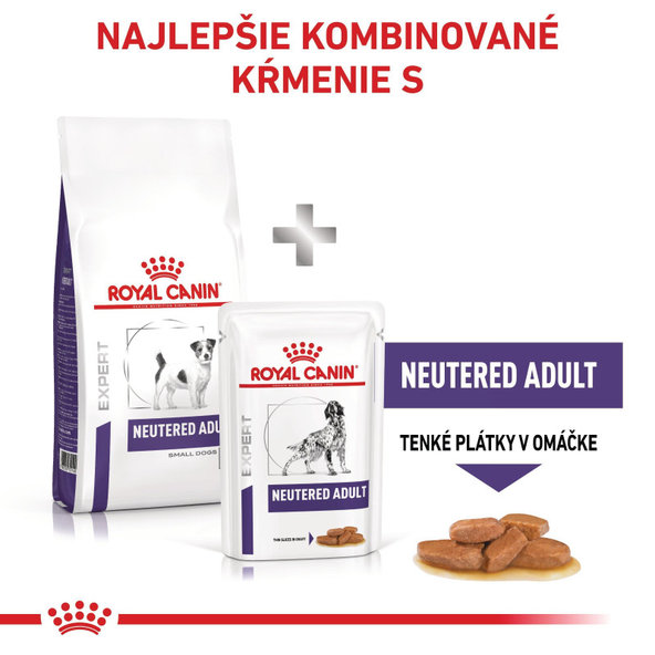 Royal Canin Neutered Adult Small Dog Dry granule pro dospělé kastrované psy malých plemen 1,5 kg