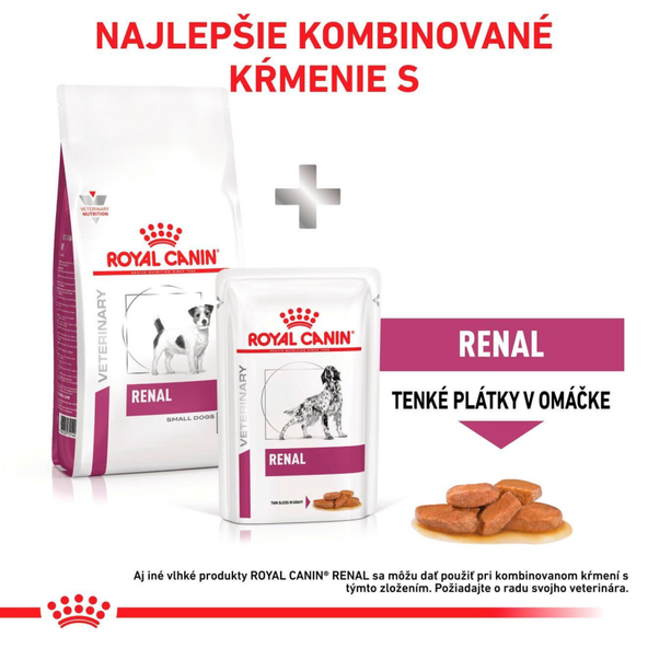 Royal Canin Renal Small Dog granule pro malé psy na podporu funkce ledvin 1,5 kg