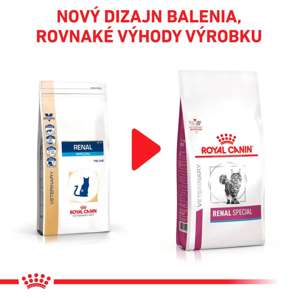 Royal Canin Renal Special granule pro kočky na podporu funkce ledvin 400 g