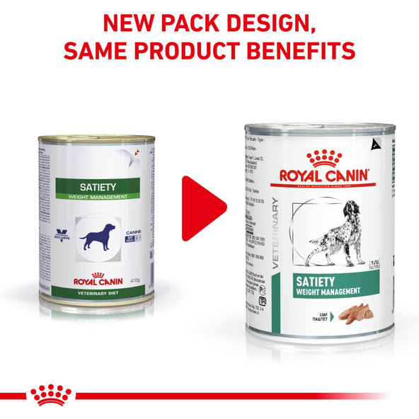 Royal Canin Satiety Weight Management Dog Wet konzerva pro psy na redukci hmotnosti 410 g