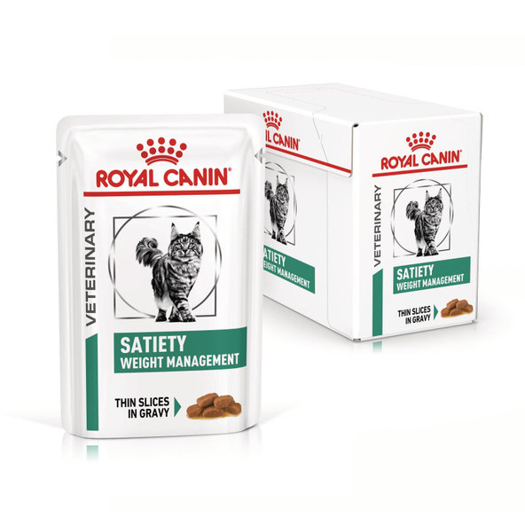 Royal Canin Satiety Weight Management kapsičky pro dospělé kočky na redukci hmotnosti 12×85 g