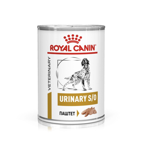 Royal Canin Urinary S/O Adult Dog Wet konzerva pro psy na rozpouštění struvitových kamenů 410 g