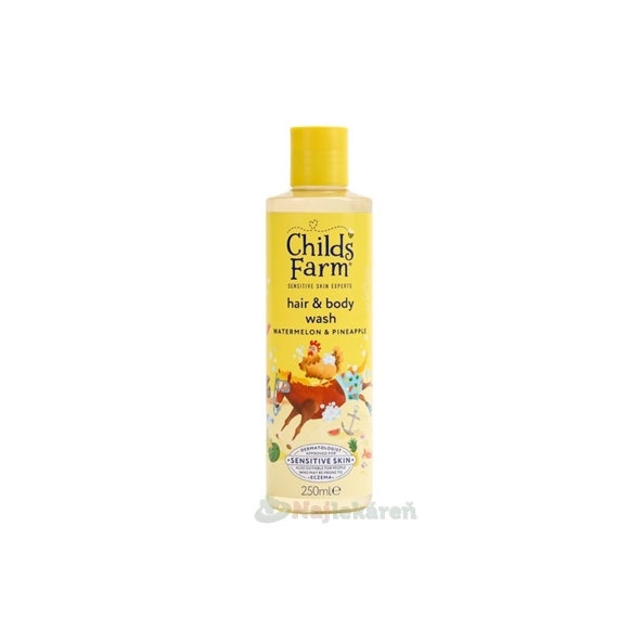 Childs Farm Hair & Body Wash mycí emulze meloun ananas 250 ml