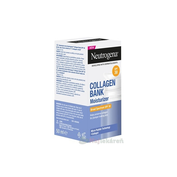 Neutrogena Collagen Bank hydratační krém SPF30 50 ml