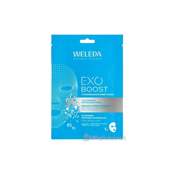 Weleda EXO Boost superhydratační maska 1 ks