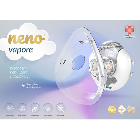 NENO Přenosný bezdrátový inhalátor Vapore