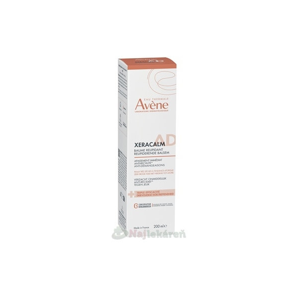 AVENE XeraCalm A.D relipidační balzám 200 ml