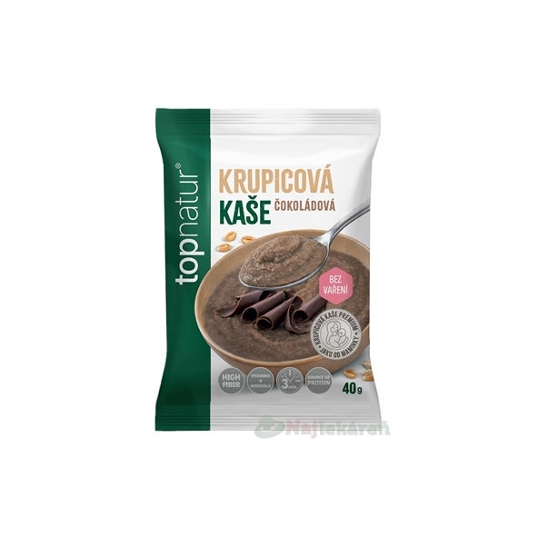 topnatur KRUPICOVÁ KAŠE Čokoládová 40 g