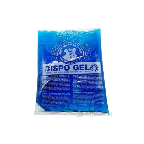 DISPO GEL gelový obklad hřejivý chladivý 11 × 11 cm
