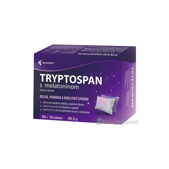 Noventis Tryptospan s melatoninem 60 tablet