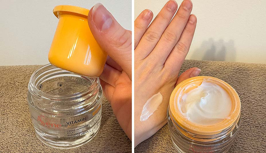  Recenzia Vianočného balíčka Avene s vitamínom C - krém s vitamínom C