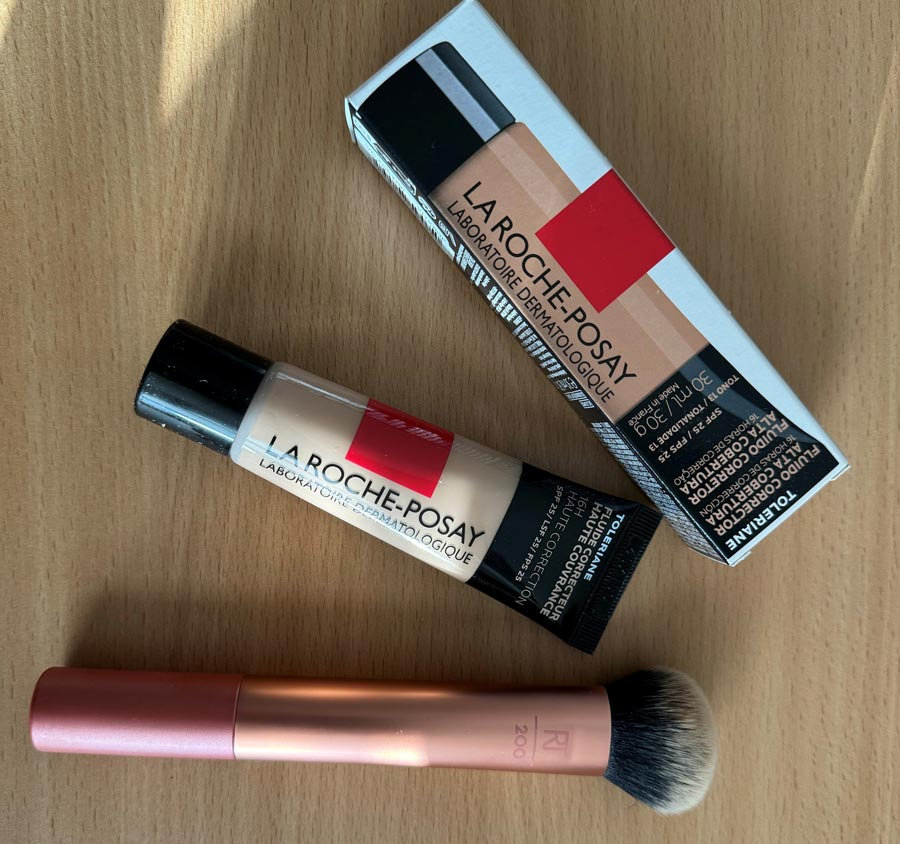  Recenzia make upu La roche Posay Toleriane SPF 25 odtieň 13