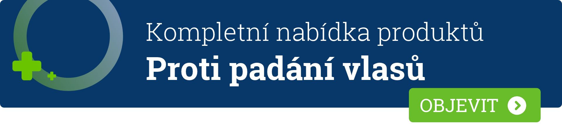  Kompletní nabídka produktů proti padani vlasu