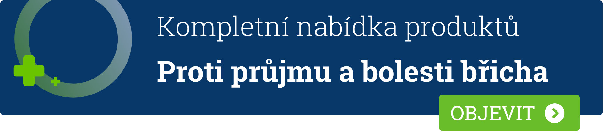  Kompletní nabídka produktů Proti průjmu a bolesti břicha