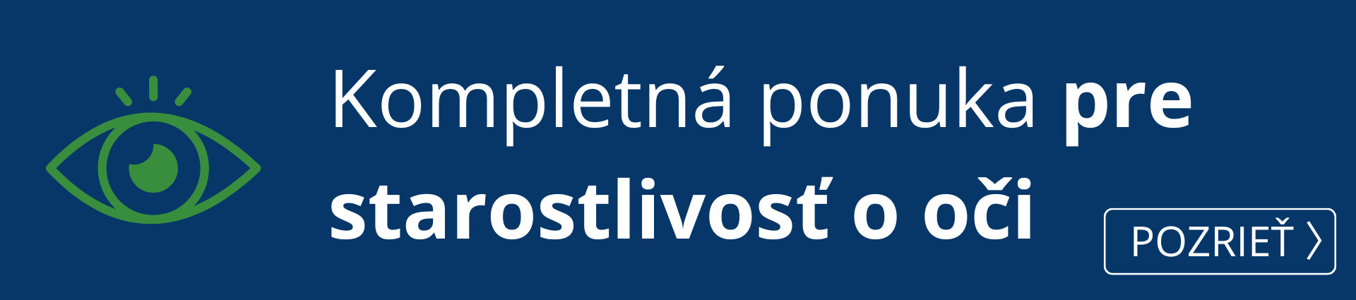  Kompletná ponuka pre starostlivosť o oči