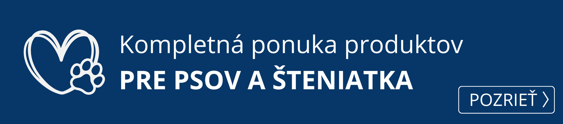 Potreby pre psov a šteniatka
