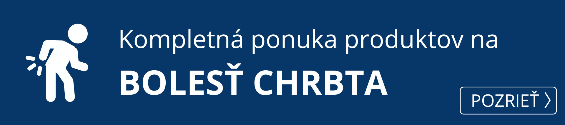  Kompletná ponuka produktov bolesť chrbta.