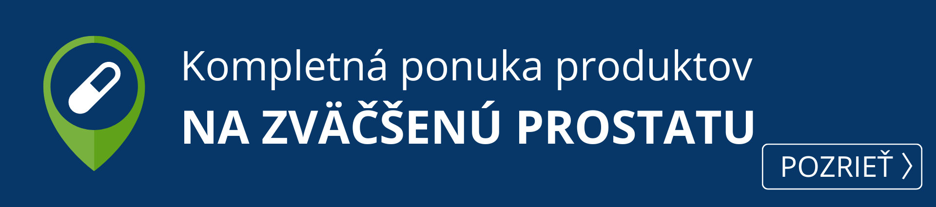  Kúpiť produkty na zväčšenú prostatu
