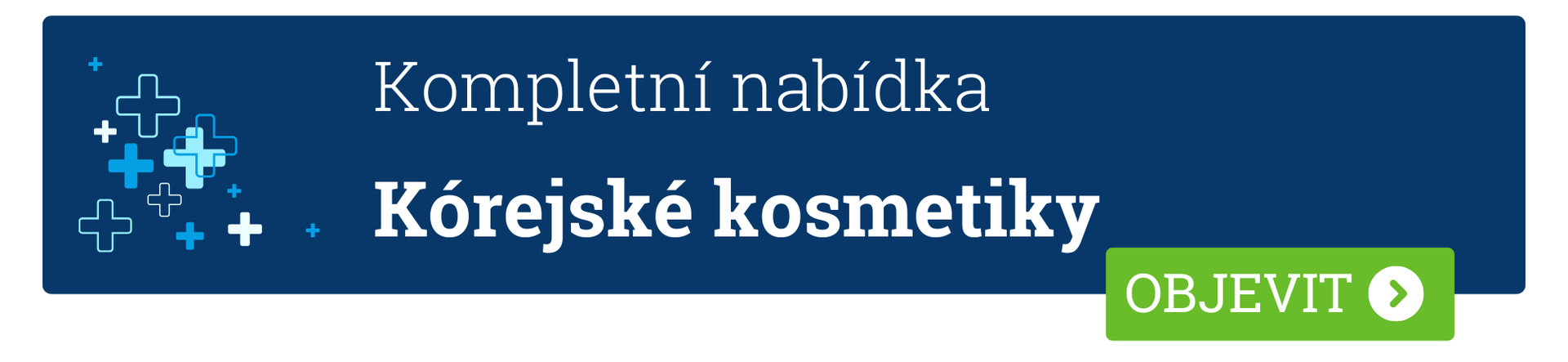  Kompletní nabídka korejské kosmetiky