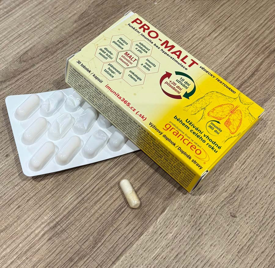  PRO-MALT na respiračné problémy