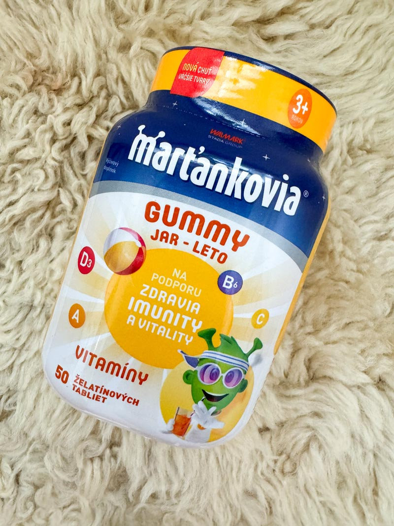  Recenzia Marťankovia GUMMY JAR - LETO, želatínové tablety