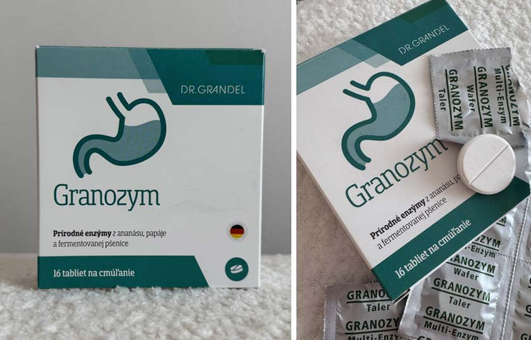 Recenzia DR. GRANDEL GRANOZYM na cmúľanie