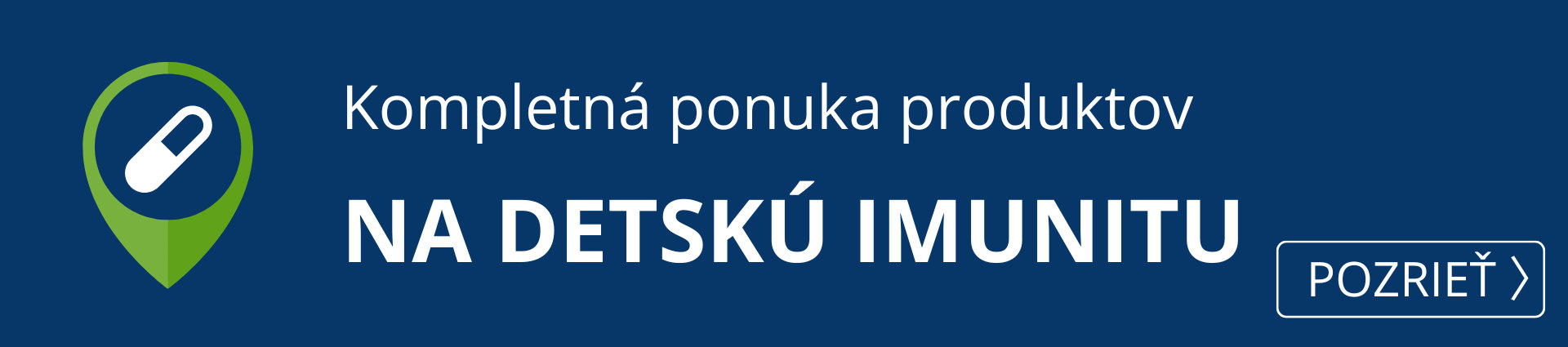 Kompletná ponuka produktov na detskú imunitu