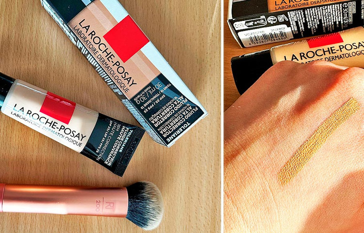 Recenzia make upu La roche Posay Toleriane SPF 25 odtieň 13