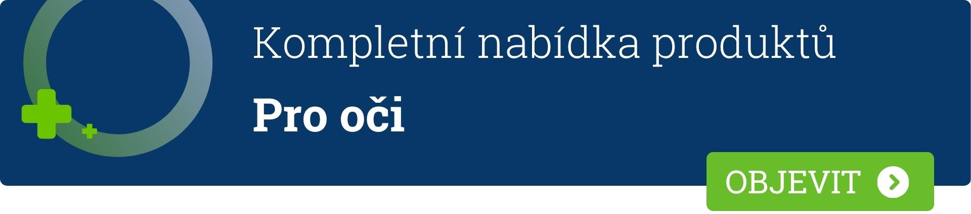  Kompletní nabídka produktů pro oči