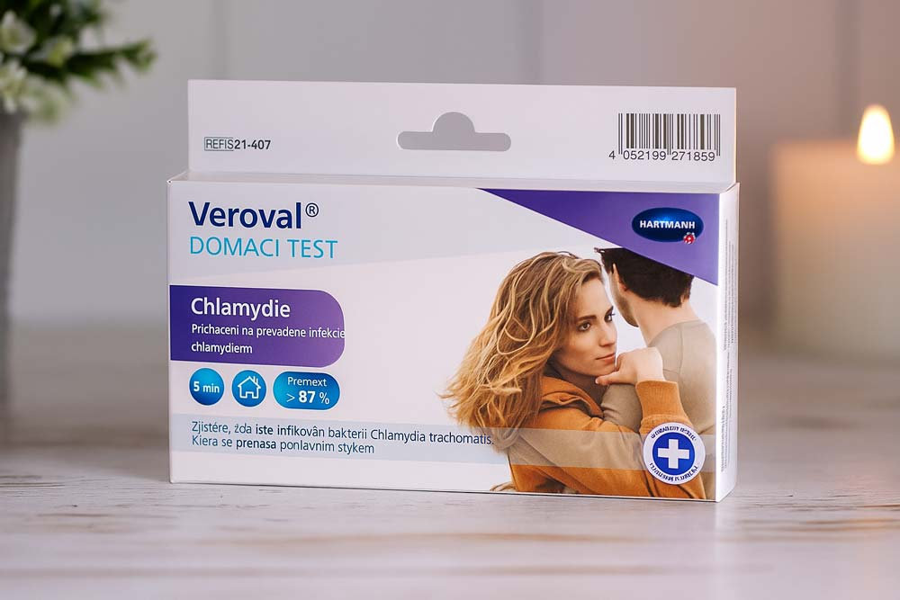 Domáci test na chlamýdie na detekciu pohlavnej infekcie chlamýdiami