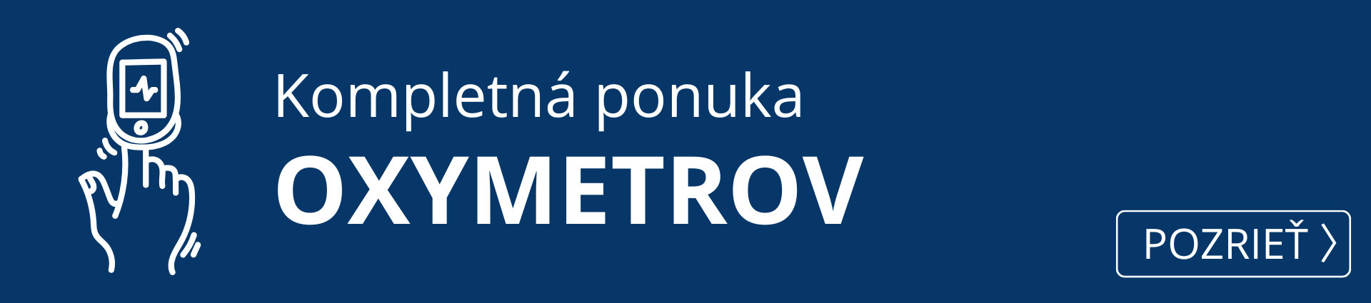  Kompletná ponuka oxymetrov