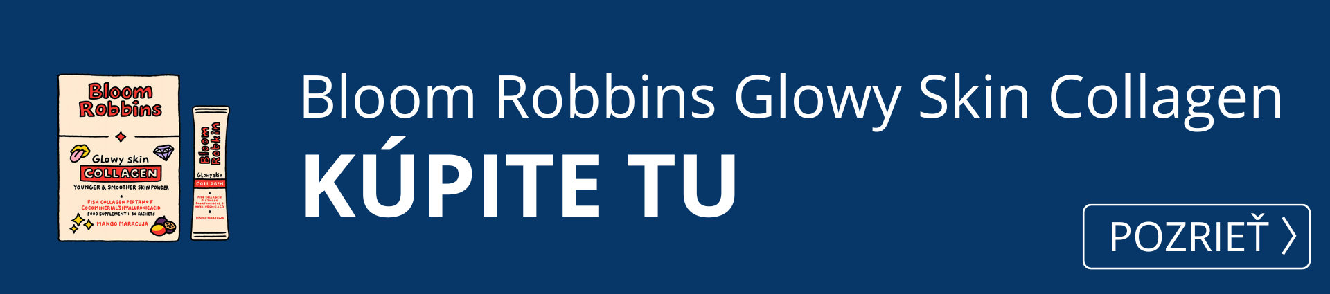  Bloom Robbins Glowy Skin Collagen kúpite tu