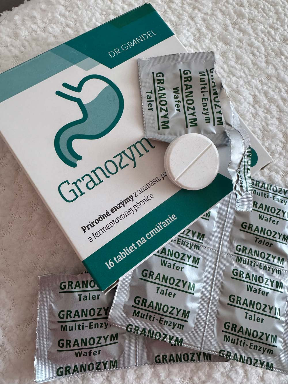  DR.GRANDEL GRANOZYM na cmúľanie 16 ks