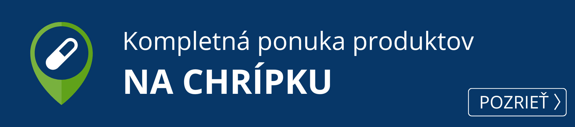  Kompletná ponuka produktov proti chrípke