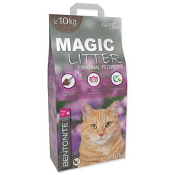 Magic Litter Bentonite Original Flowers podestýlka 10 kg