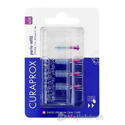 Curaprox CPS 406 Perio Refill mezizubní kartáčky fialové 4 ks