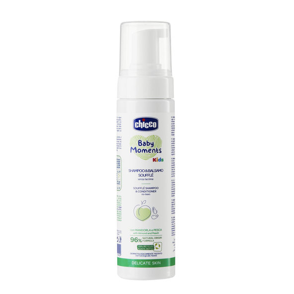 Chicco šampon a kondicionér Baby Moments Kids 150 ml 0 m+