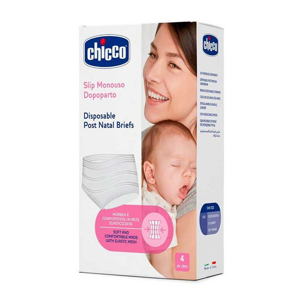Chicco poporodní síťované kalhotky elastické 4 ks
