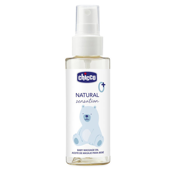 Chicco masážní olej Natural Sensation 100 ml 0 m+
