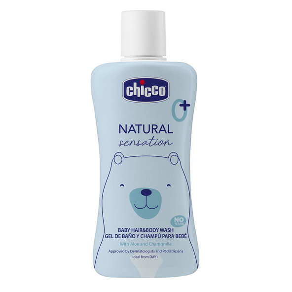 Chicco šampon na vlasy a tělo Natural Sensation 200 ml 0 m+