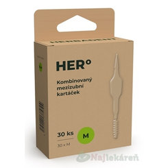 Herbadent Hero mezizubní kartáčky M 30 ks