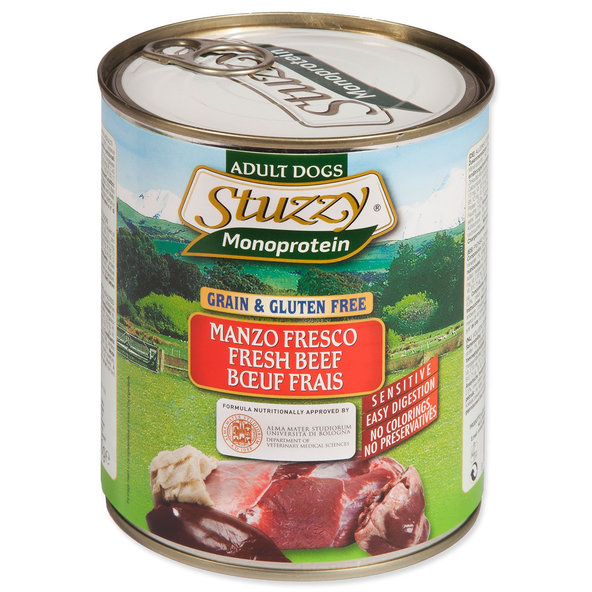 STUZZY Monoprotein konzerva hovězí 800 g