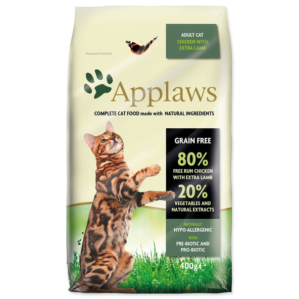 Applaws Dry Cat krmivo Chicken with Lamb 400 g