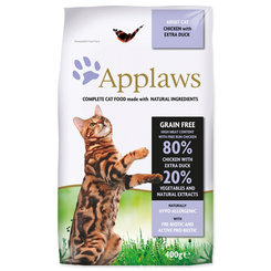 Applaws Dry Cat krmivo Chicken with Duck 400 g