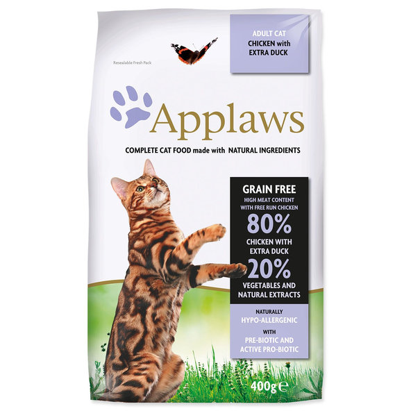 Applaws Dry Cat krmivo Chicken with Duck 400 g